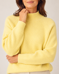 Liesel — Women's Cashmere Mock-Neck Sweater