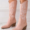 Juniper — Women's Orthopedic Embroidered Western Cowboy Boots