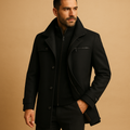 Ashford — Men's Wool-Look Stand-Collar Winter Coat