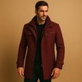 Ashford — Men's Wool-Look Stand-Collar Winter Coat