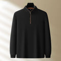 Hollis — Quarter-Zip Knit Pullover