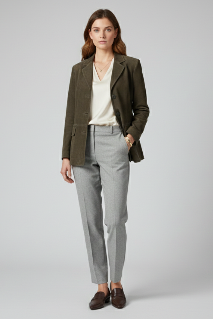 Winifred — Oversized Button Winter Jacket