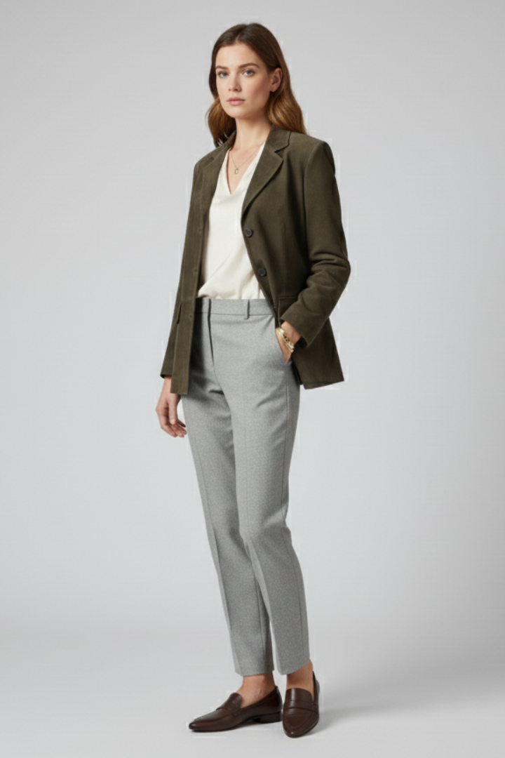 Winifred — Oversized Button Winter Jacket
