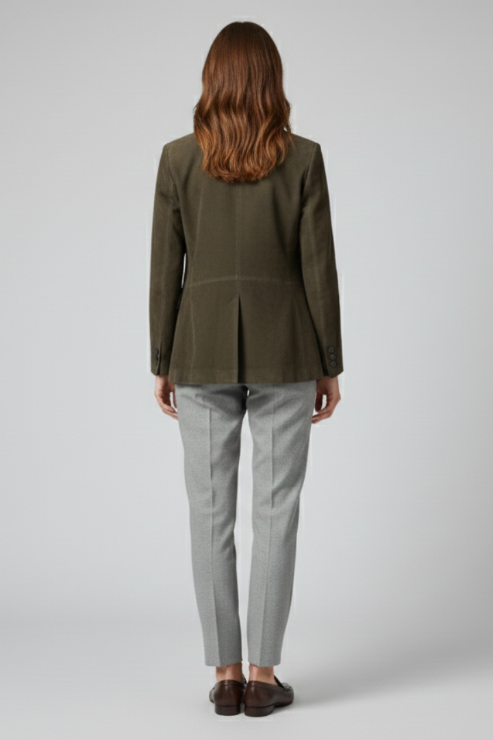 Winifred — Oversized Button Winter Jacket